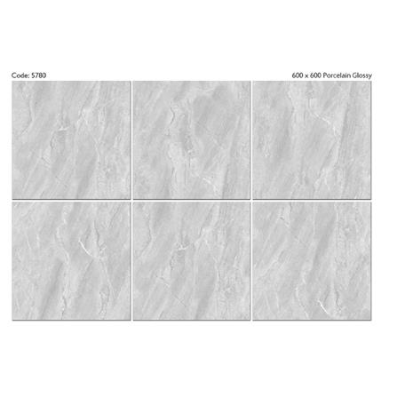 TARA FLOORTILE 60X60CM GREY-5780 1.44M2
