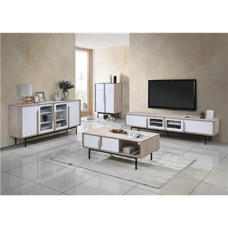 TV CABINET EDWD5224 2.0CM OAK WHITE