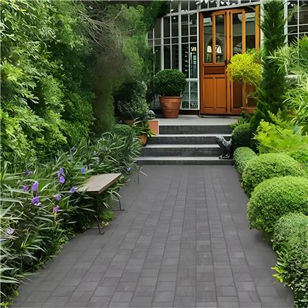 DURAGRES FLOORTILE 40X40CM VIDUKA DARK GREY 0.96M2