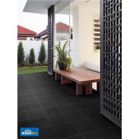 DURAGRES  FLOORTILE 30X30CM TEX BLACK 0.99M2