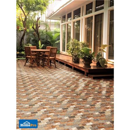 DURAGRES FLOORTILE 30X60CM FEDAL BROWN 1.44M2