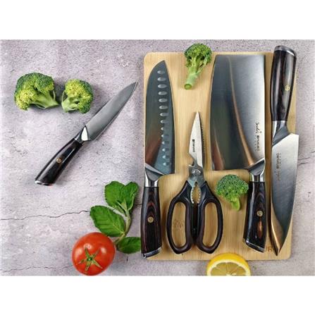 FUKURO CHEF SERIES SANTOKU KNIFE 7IN HH 0391