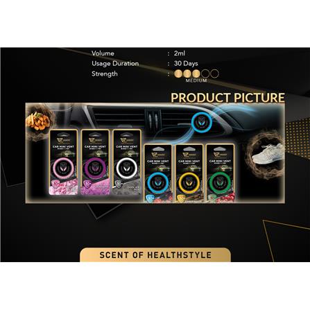 VANZO MINI VENT PERFUME LAVENDER 2ML