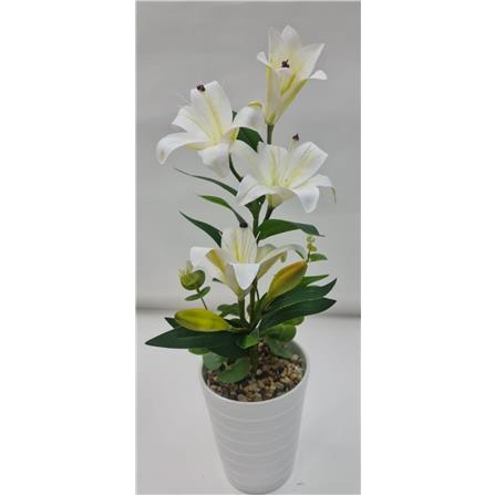CL LILY POTTED FLOWER GF301