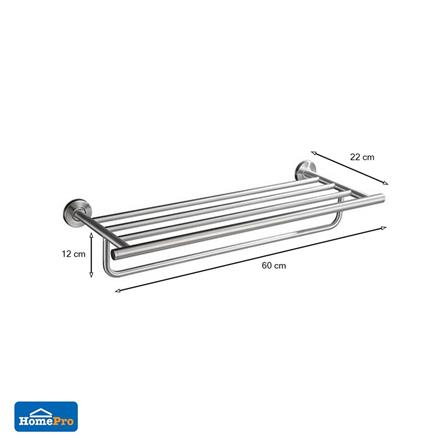 MOYA TOWEL SHELF LJ-2020 STAINLESS