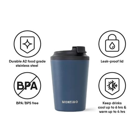 MONTIGO SENSE COFFEE CUP REGULAR 12OZ (340ML) FROZEN