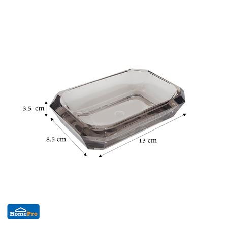MOYA SOAP DISH ACRYLIC MCBA00476-3