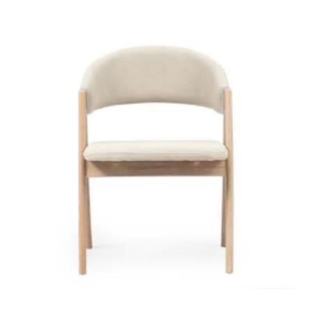 FD PENTAGON SOLIDWOOD ARMCHAIR - NATURAL COLOUR
