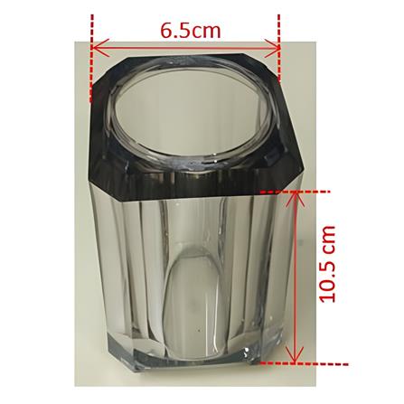 GLASS HOLDER ACRYLIC MCBA00476-2