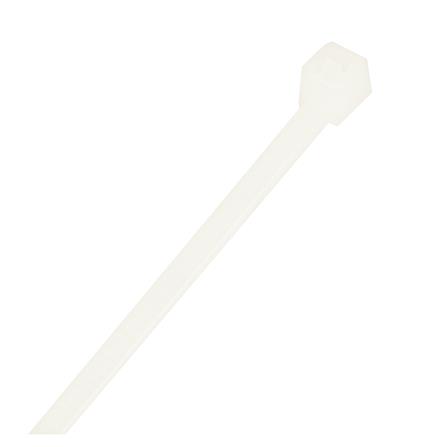 ELECKTA CABLE TIE 10"/250MM WHITE 100PCS