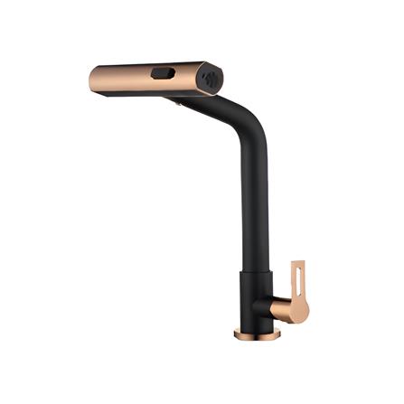 MD PILLAR KITCHEN SINK FAUCET TF-SPNL-MGD BLACK GOLD