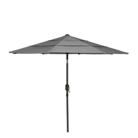 ROUND PARASOL SPRING VILLA GREY