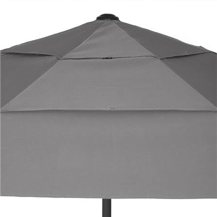 ROUND PARASOL SPRING VILLA GREY