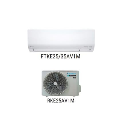 DAIKIN INVERTER AIR CONDITIONER FTKE25AV1MF/RKE25AV1M 1HP