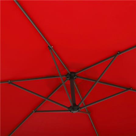 OFFSET PARASOL ME LIVING MARINY 3X3M RED