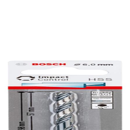 METAL DRILL BIT BOSCH 6MM 2608577058