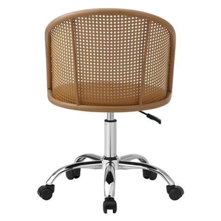 OFFICE CHAIR FURDINI PP RATTAN OAK GREY