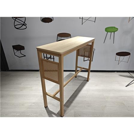 BAR TABLE DT-2324 PP RATTAN OAK