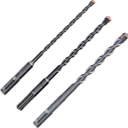 CONCRETE DRILL BIT BOSCH SDS+1 3PCS/PACK (6,8,10X160MM) 2608579118