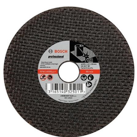 BOSCH FLEXIBLE GRINDING DISC 4" 2.8X16MM (INOX) 2608620690