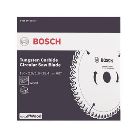 BOSCH CIRCULAR SAW BLADE  7" 60T (ECO FOR WOOD) 2608644318