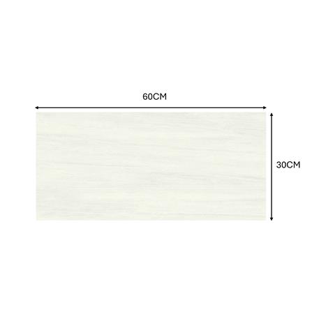 GUOCERA FLOORTILE 30X60CM ARENA WHITE 1.44M2 (C)