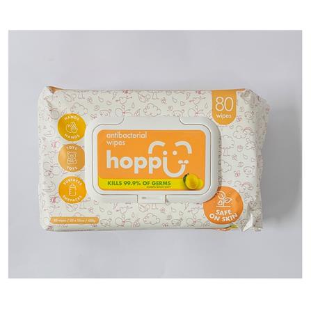 HOPPI ANTIBACTERIAL WIPES 80'S 480GM