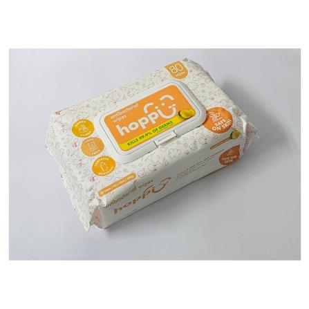 HOPPI ANTIBACTERIAL WIPES 80'S 480GM