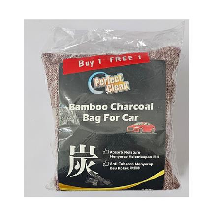 PERFECT CLEAN BAMMBOO CHARCOAL BAG FOR CAR 250GM B1F1