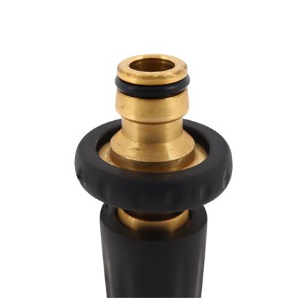 BRASS WATERING NOZZLE WITH RUBBER COVER SPRING NB-AZ-4B
