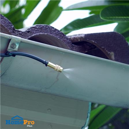 MIST IRRIGATION KIT WITH MICROTUBING SPRING 5/7X10M 5-NOZZLE