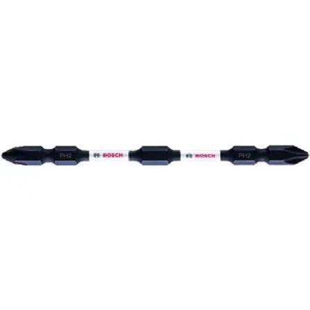 BOSCH SCREWDRIVER BIT PH2 110MM (EXPERT FOR IMPACT) 2EA/PACK BLACK