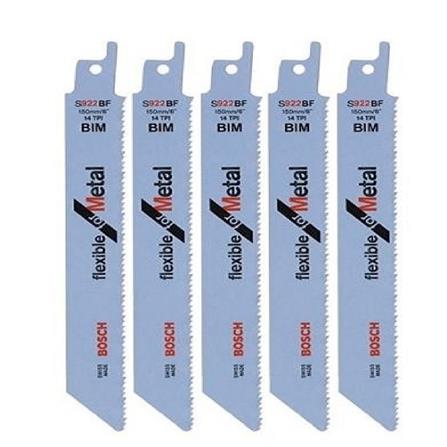 BOSCH RECIPROCATING SAW BLADE S644D (FLEXIBLE FOR METAL) 5 - 30mm 5PCS/PACK