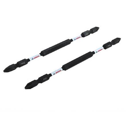 BOSCH SCREWDRIVER BIT PH2 150MM (EXPERT FOR IMPACT) 2EA/PACK BLACK