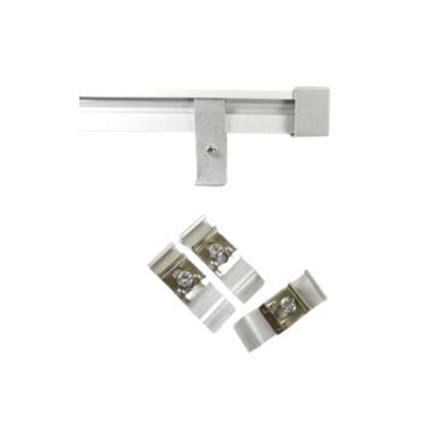 FELTON CURTAIN RAIL FACR168 6FEET SILVER