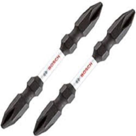 BOSCH SCREWDRIVER BIT PH2 65MM (EXPERT FOR IMPACT) 2EA/PACK BLACK