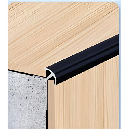 GEOMETRA CORNER PROFILE FOR PVC MARBLE SHEET 244X1.4CM GOLD