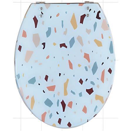 MOYA POLYRESIN TOILET SEAT SOFT CLOSE HINGE PL-N001