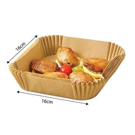 HOME PERFECT SQUARE AIR FRYER PAPER 20CM HP-ASQ20