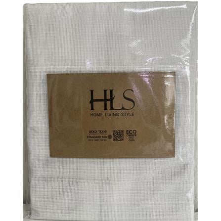 HLS SHEER CURTAIN N-HOOK BREEZE 140X250CM WHITE