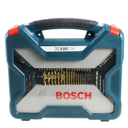 BOSCH DRILL BIT AND SCREWDRIVER BIT SET X-LINE 100EA/SET