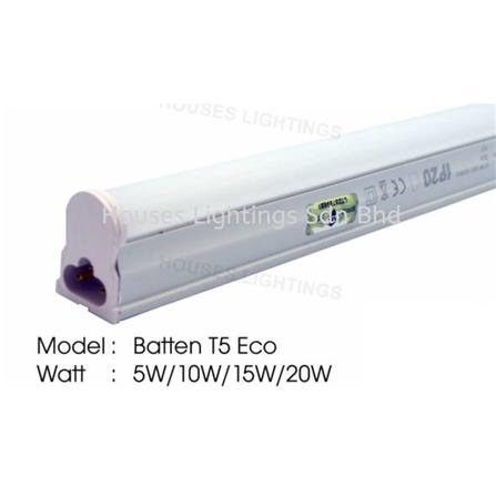 YETPLUS ECO LAMP T5 BATTEN 15W DL 3FT WHITE