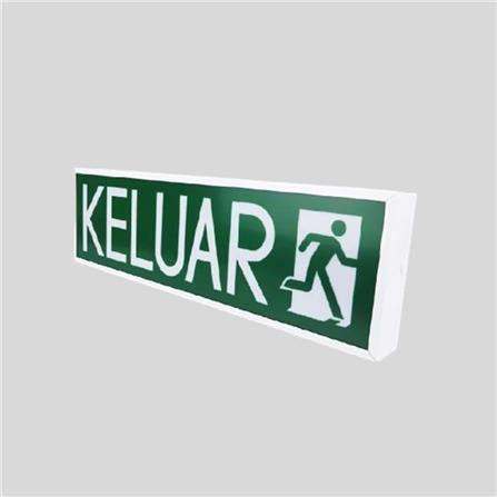 VITALITE LED KELUAR SIGN - BOX TYPE VKS 560/B/RM