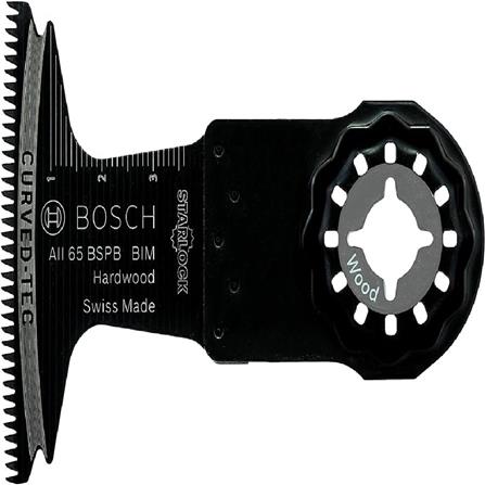 BOSCH MULTI CUTTER PLUNGECUT SAW BLADE (WIDE) HARDWOOD ALL65BSPB 2608662017