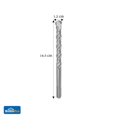 MATALL CONCRETE DRILL BIT SDS PLUS 12X165MM (DOUBLE FLUTES)