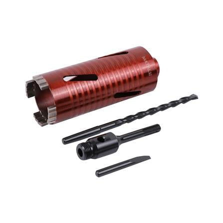 MATALL CONCRETE HOLE SAW + PILOT DRILL BITS 52X160MM