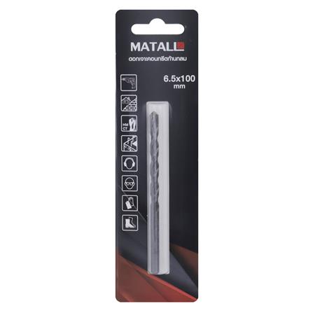 MATALL MASONRY DRILL BIT (ROUND SHANK)  6.5 X100M
