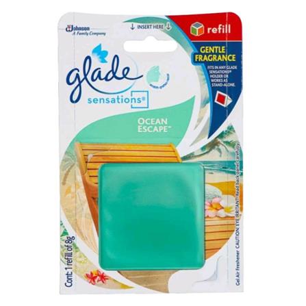 GLADE SENSATIONS REFILL 8G OCEAN ESCAPE