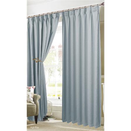 RED DANIELLE CURTAIN FRENCH PLEAT URBAN C23 80963 10X HIGH RISE