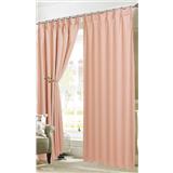 RED DANIELLE CURTAIN FRENCH PLEAT URBAN C23 80960 8D PALE PEACH